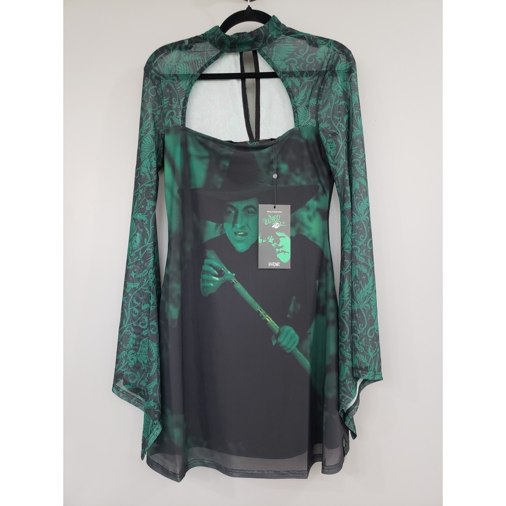 NEW XS Killstar The Wizard Of Oz‎ Mini Dress Truly Wicked witch cosplay gothic